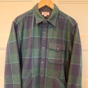Wallace & Barnes Wool Shirt Jacket